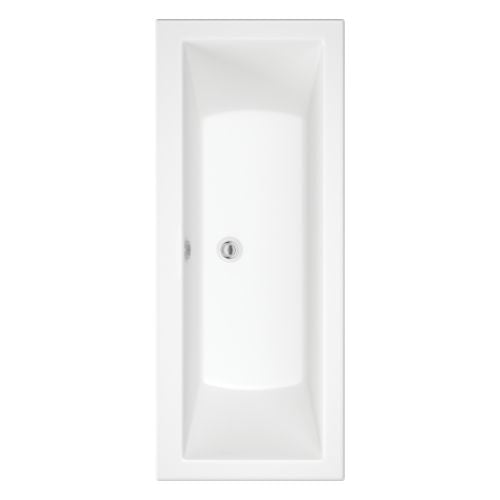 Fresssh Solarno Double Ended 1800x800 Bath White nth