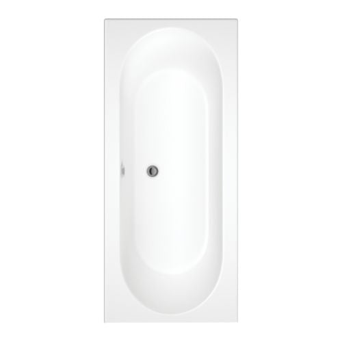 Fresssh Cascade 1800x800 Double Ended Plain Bath White nth
