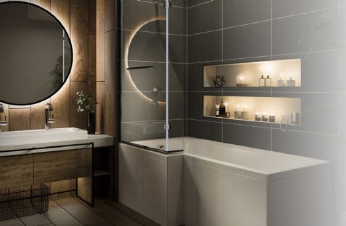 Fresssh Hana Bath Filler Chrome
