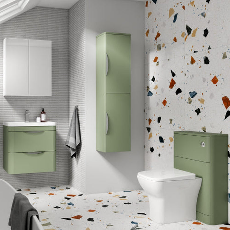 Fresssh Sorcha 550mm WC Unit - green