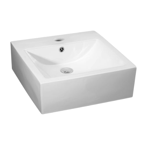 Square Vessel - with o/flow H160XW470XD450