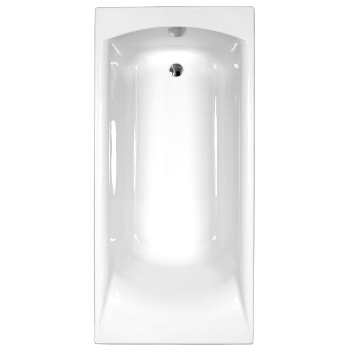 Carron 1600 x 700mm Delta Single Ended Carronite No Tap Hole Bath