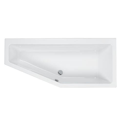 Carron 1700 x 750mm Quantum Space Saver No Tap Hole Bath LH