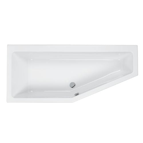 Carron 1700 x 750mm Quantum Space Saver No Tap Hole Bath RH