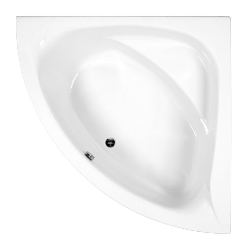 Carron 1500x1500mm Centennial Corner Carronite No Tap Hole Bath