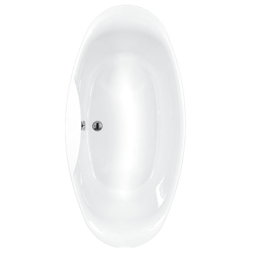 Carron 1800x900mm Elysee Single Ended FS Carronite No Tap Hole Bath