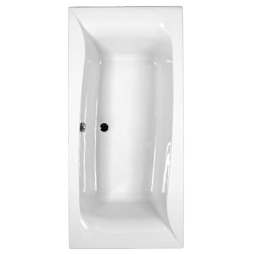 Carron 1900x900mm Linea Single Ended Carronite No Tap Hole Bath