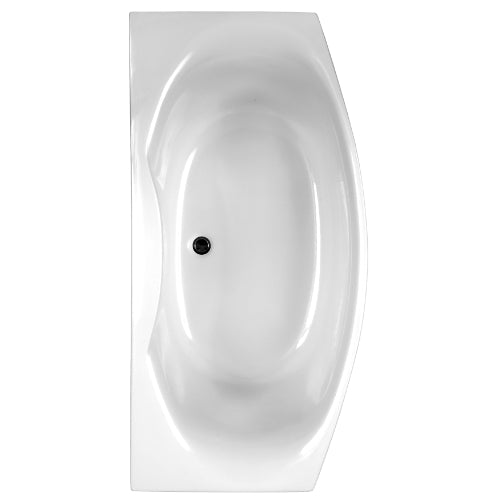 Carron 1800x900mm Mistral DE Carronite No Tap Hole Bath