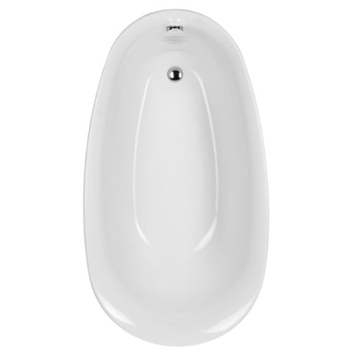 Carron 1550x850mm Paradigm FS Filler Carronite No Tap Hole Bath