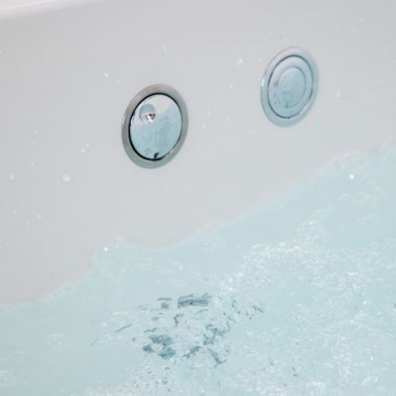 Carron Delta 1700x700mm Carronite With Whirlpool SYS1