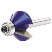 Draper 75340 TCT Router Bit, 1/4" Chamfering, 30mm x 45&deg;