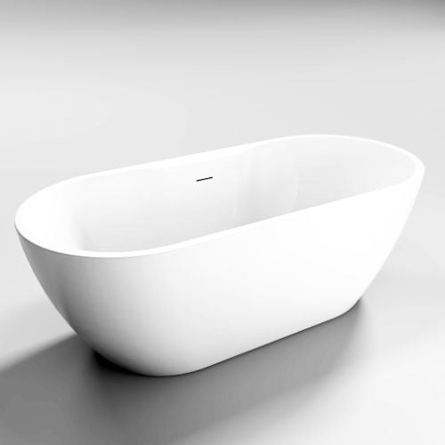 Fresssh Alcora Oval Modern Freesanding Bath 1655mm