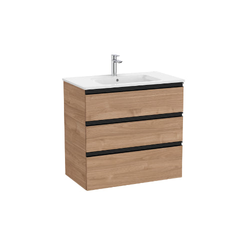 VANITY UNIT THE GAP 3DW 800MM WLNT