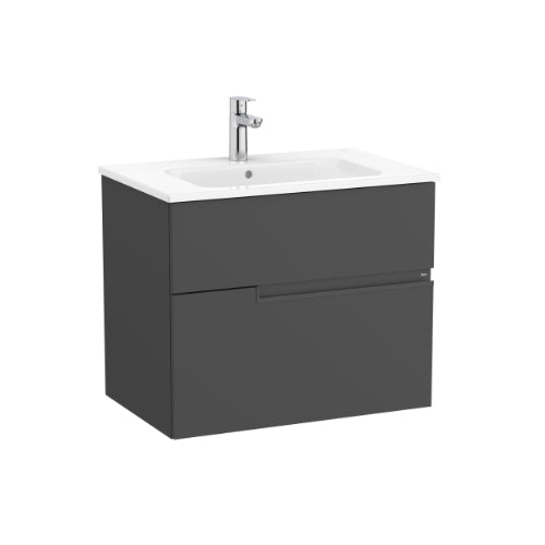 Roca Victoria-N(new) 2 Drw Unit 700x460mm Onyx