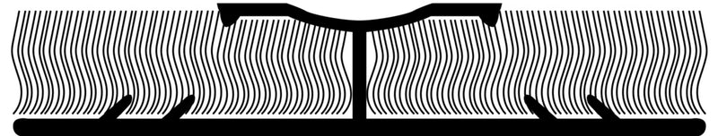 SupaDec Aluminium Carpet To Carpet Strip 900 x 45mm