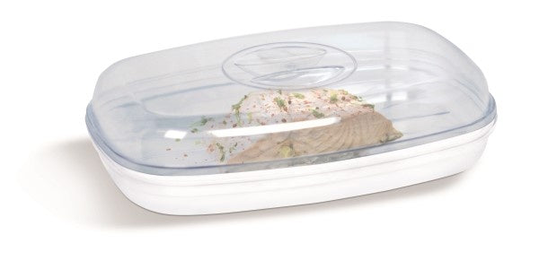 Easy Cook Fish Steamer Clear