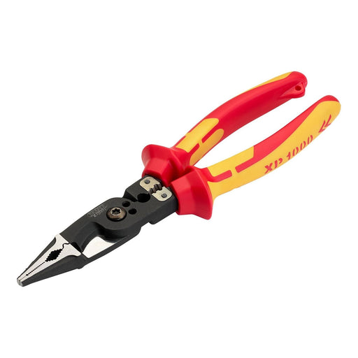Draper 94605 XP1000® VDE Tethered 8-in-1 Electricians Pliers, 215mm