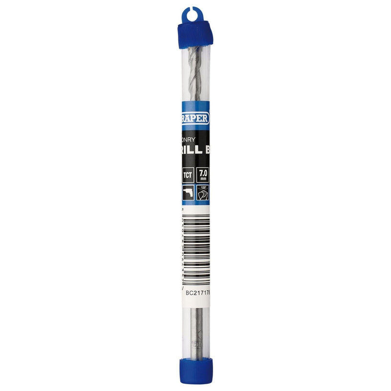 Draper TCT Masonry Drill Bit, 7.0 x 150mm Draper - Town Tools