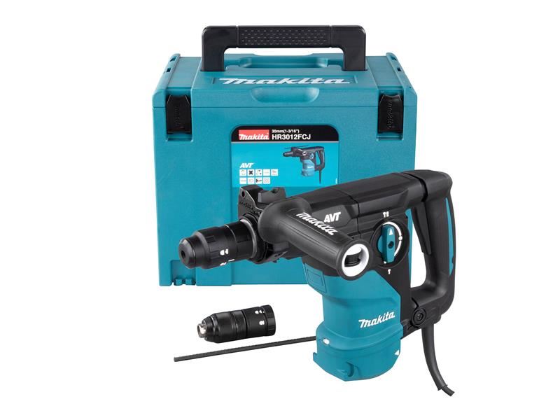 Makita HR3012FCJ SDS-Plus Rotary Hammer 1050W 110V Makita - RockBottom Northampton 