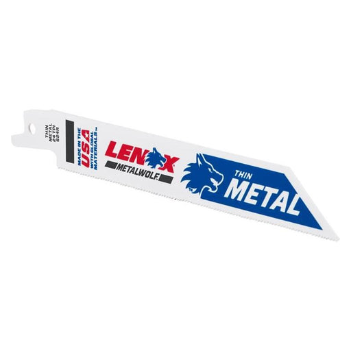 Lenox MetalWolf Wave Edge Reciprocating Saw Blade 152 x 19 x 0.9mm 24 TPI (Pack 5) LENOX - RockBottom Northampton