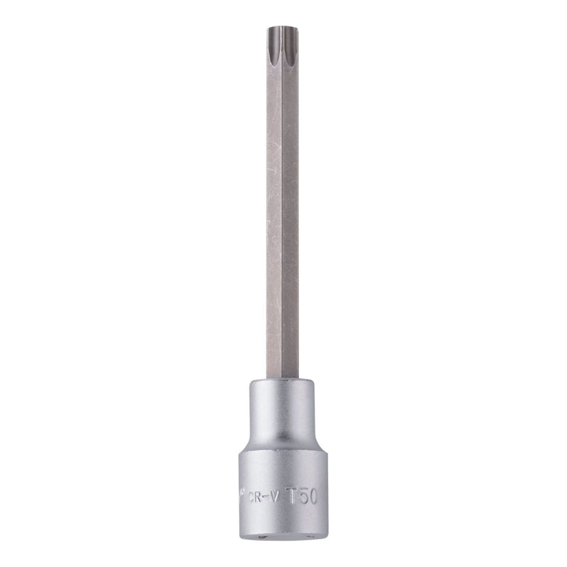 Draper 08968 Draper TX-STAR® Socket Bit, 1/2" Sq. Dr., T50 x 125mm
