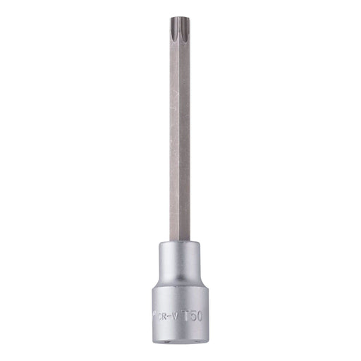 Draper 08968 Draper TX-STAR® Socket Bit, 1/2" Sq. Dr., T50 x 125mm