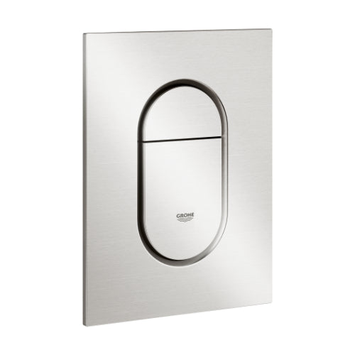 Arena Cosmo Small Flush Plate Supersteel