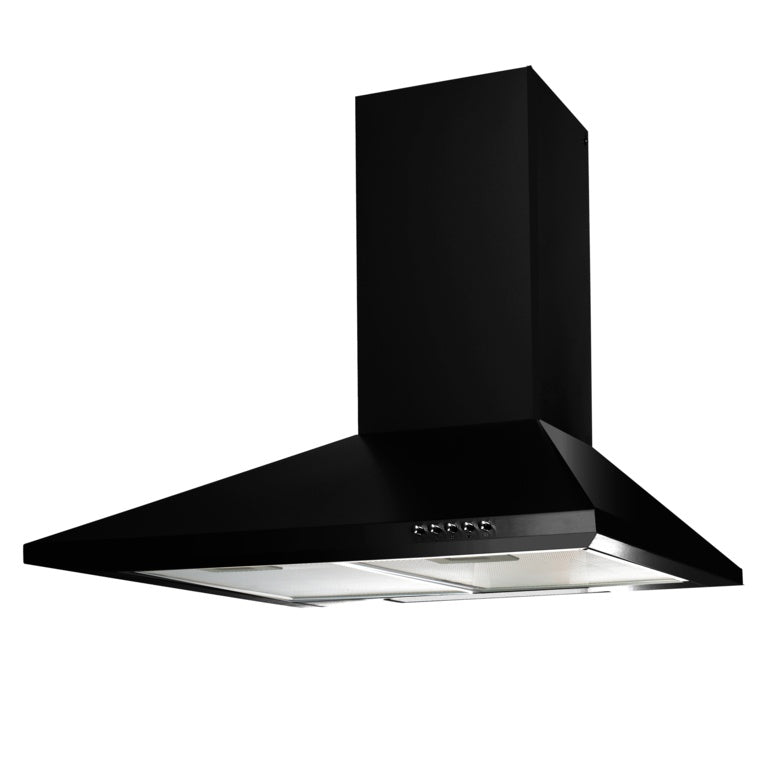 Kitchenplus Black Coating Steel Cooker Hood 600mm
