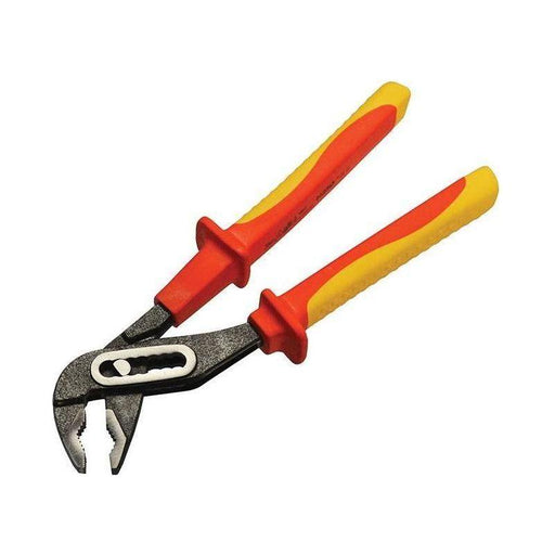 Faithfull VDE Water Pump Pliers 250mm Faithfull - RockBottom Northampton