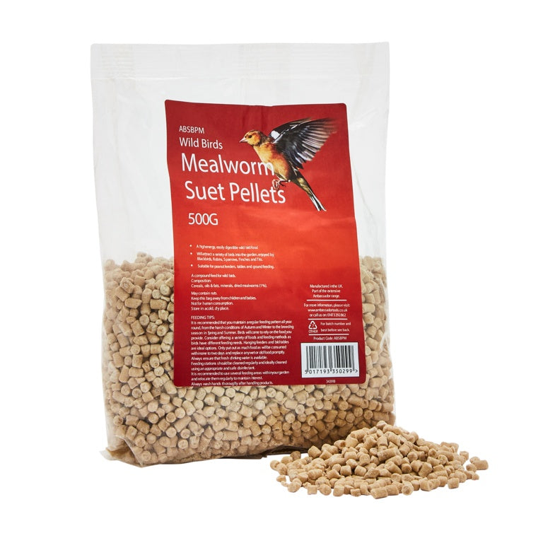 Ambassador Mealworm Suet Pellets 500g