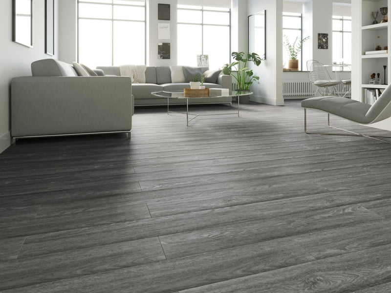 Woodside Luxury Vinyl Click Flooring Grey Oak 1.4025m2