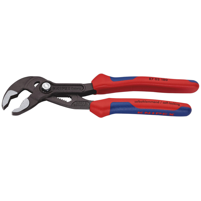 Draper 38381 KNIPEX 87 02 180 SB Cobra® High-Tech Water Pump Pliers, 180mm