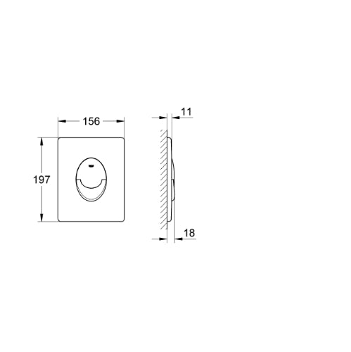 Skate Air Flush Plate
