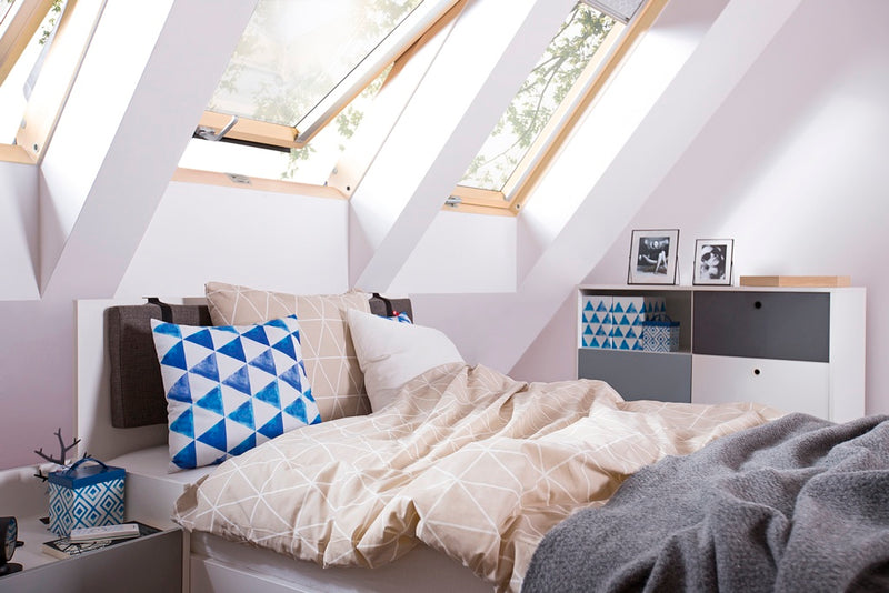 Fakro Pine Centre Pivot Window 79 x 98cm