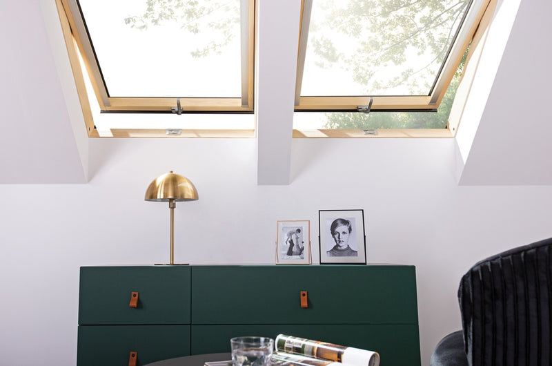 Fakro Pine Centre Pivot Window 55 x 78cm