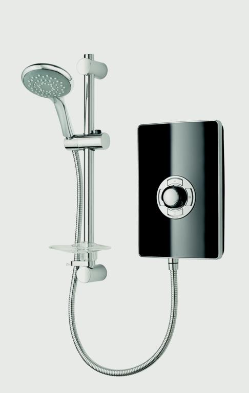 Triton Collection II 9.5kw Electric Shower Black Gloss