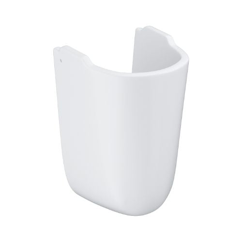 Bau Ceramic semi pedestal alpine white
