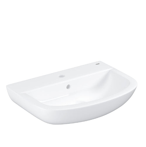 Bau Ceramic washbasin wall hung 55