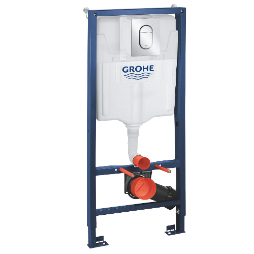 Rapid SL Frame and Arena Cosmo Small Flush Plate - 1.13m