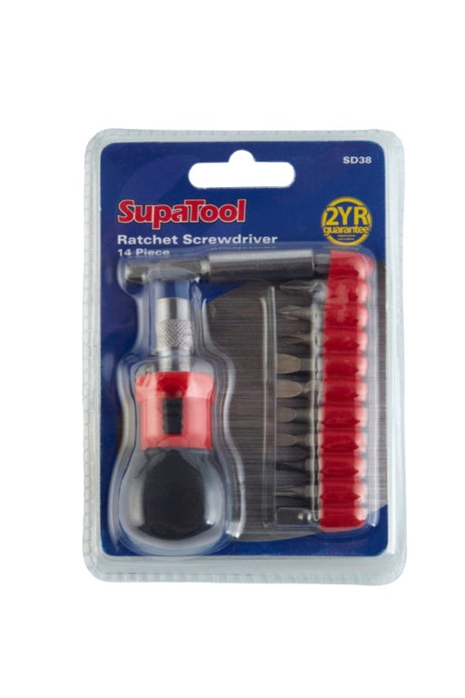 SupaTool Ratchet Screwdriver Set