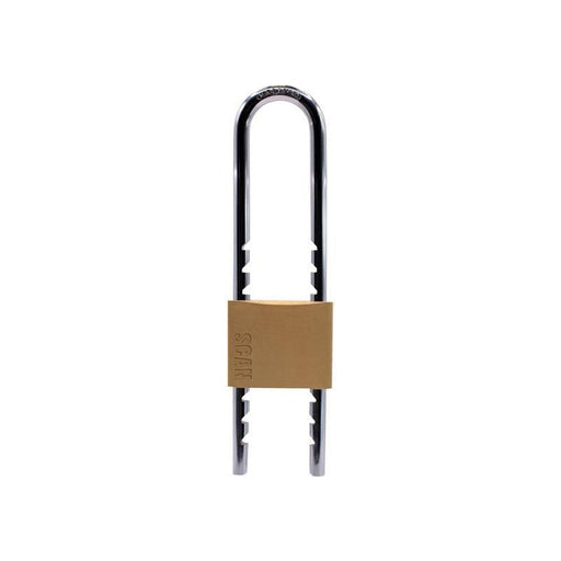 Scan Brass Padlock 50mm Sliding Shackle Scan - RockBottom Nothampton