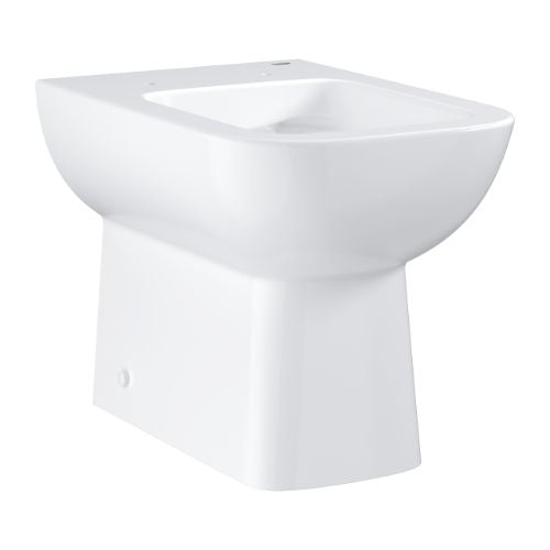 BauEdge Ceramic BTW pan rimless HO alpine white