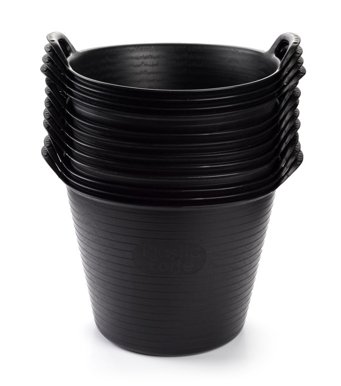 Plasticforte Eco Tub 25L Black
