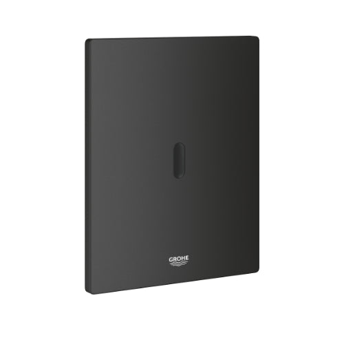 Tectron Bau E WC ELC IR battery operated Flush Plate Phantom Black