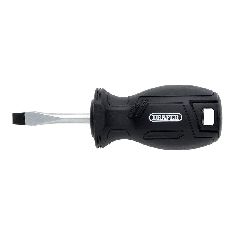 Draper Slotted Hard Grip Screwdriver, 5.5 x 38mm Draper - Town Tools
