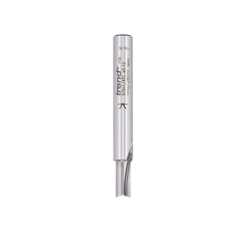 3/0X1/4TC - Two flute cutter 4.7mm diameter