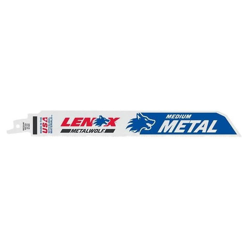 Lenox MetalWolf Wave Edge Reciprocating Saw Blade 229 x 25 x 1.1mm 18 TPI (Pack 5) LENOX - RockBottom Northampton