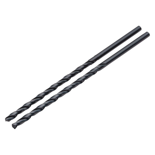 Draper 08789 Black HSS Long Drill Bit 4 x 119mm (Pack of 2)