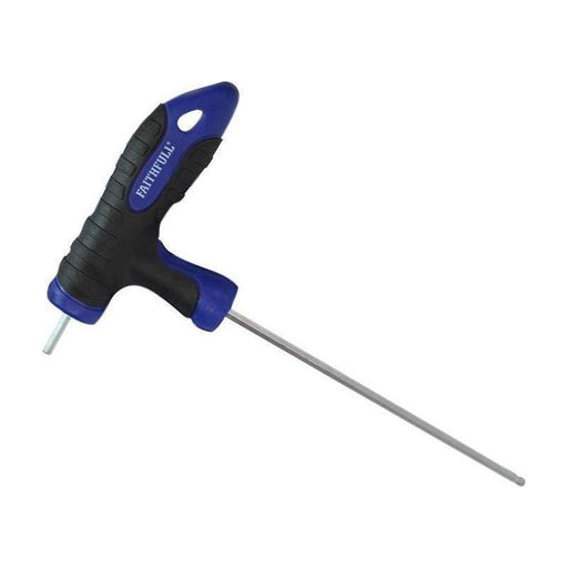 Faithfull Ball Ended T-Handle Hexagon Key 5mm Faithfull - RockBottom Northampton