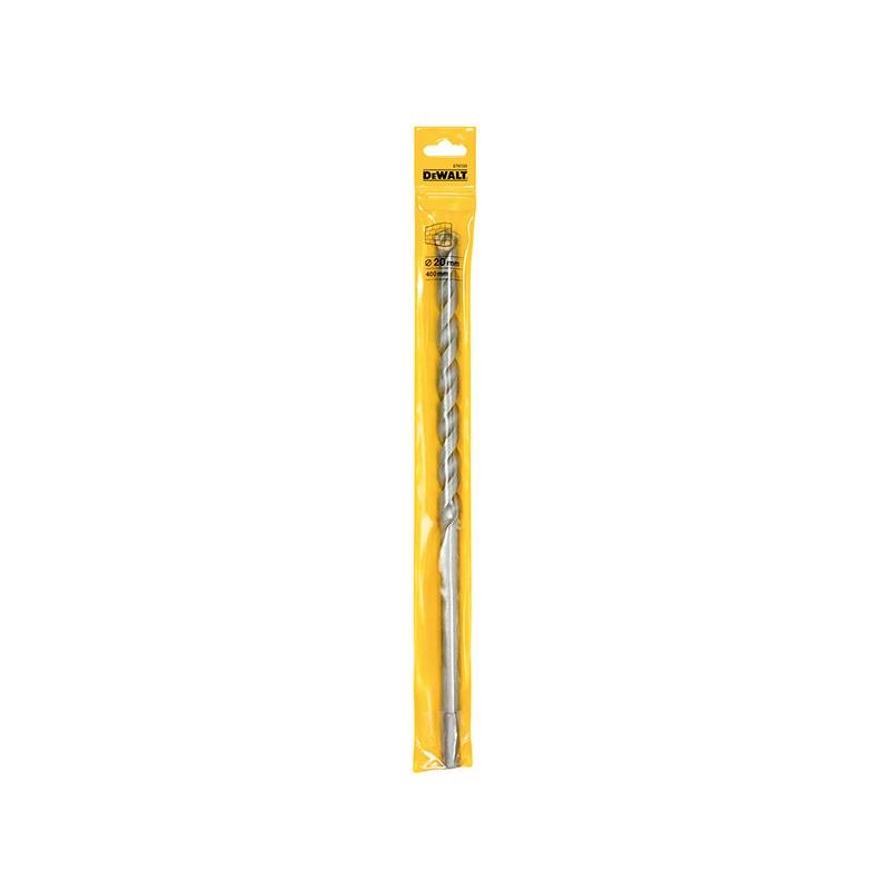 Dewalt Power Tools Masonry Drill Bit 20.0mm OL:400mm WL:230mm DeWALT Power Tools - RockBottom Northampton